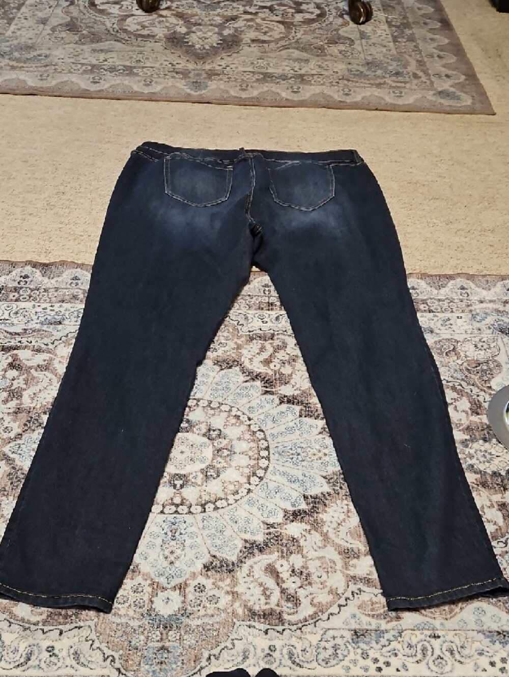 torrid Dark Indigo Straight Leg Jeans - Picture 3 of 5
